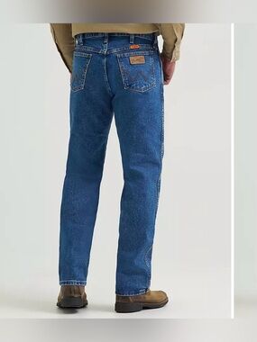 Wrangler Men’s FR Flame-Resistant Original Fit Jean